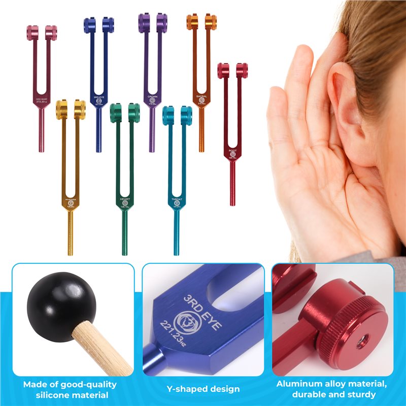 AA67-Chakra Tuning Fork Set Re - Wrench Set 评论和价格
