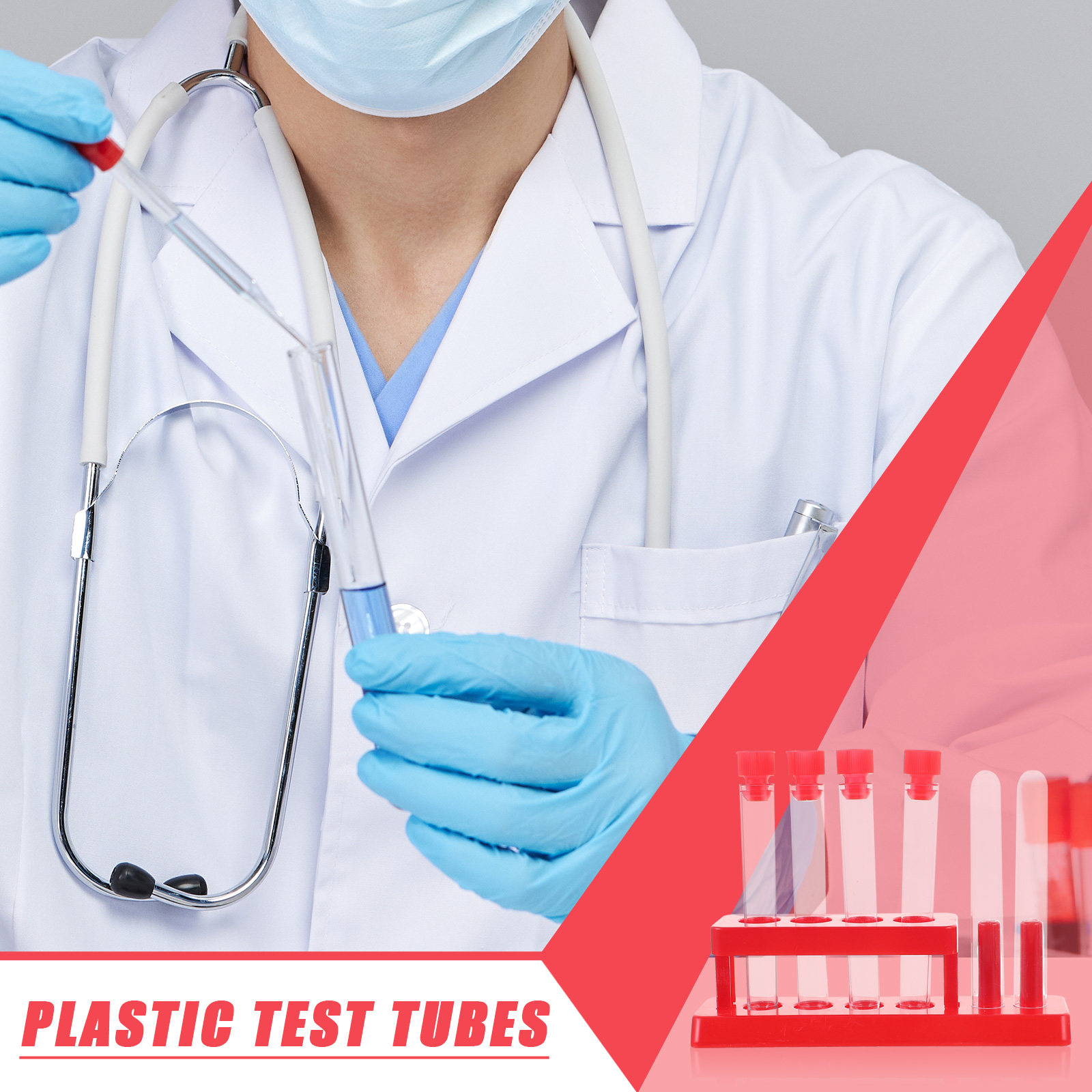 1Set Test Tube Rack Kit Plasti - Tools Youtube 评论和价格
