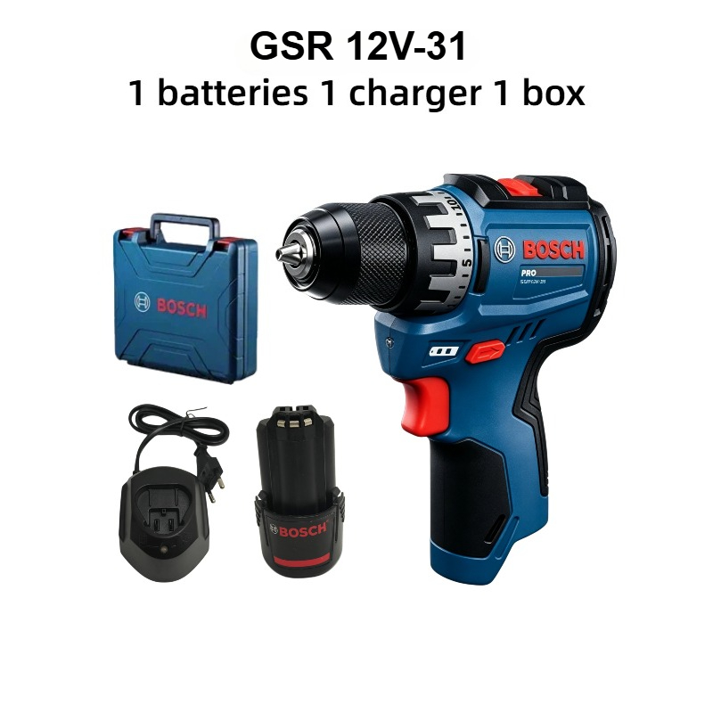 Bosch Professional GSR 12V-31  - Screwdriver Set 评论和价格