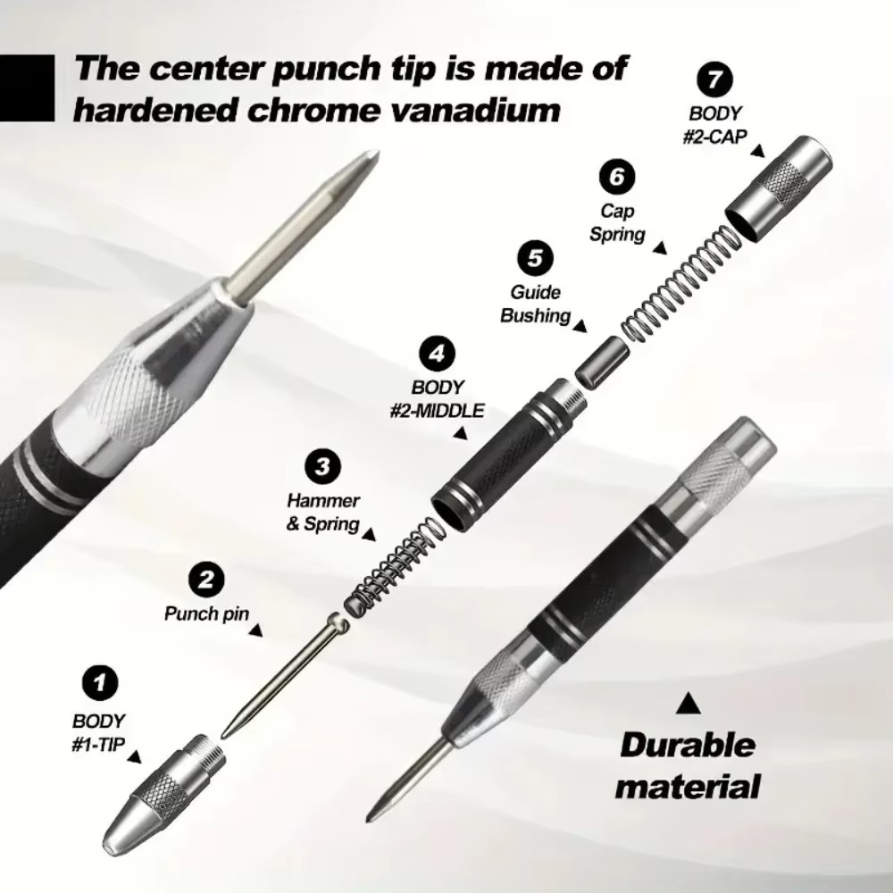 Automatic Center Punch Center  - Drill Press 评论和价格